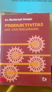 Image of PRODUKTIVITAS APA DAN BAGAIMANA