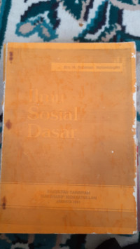 Image of Ilmu Sosial Dasar